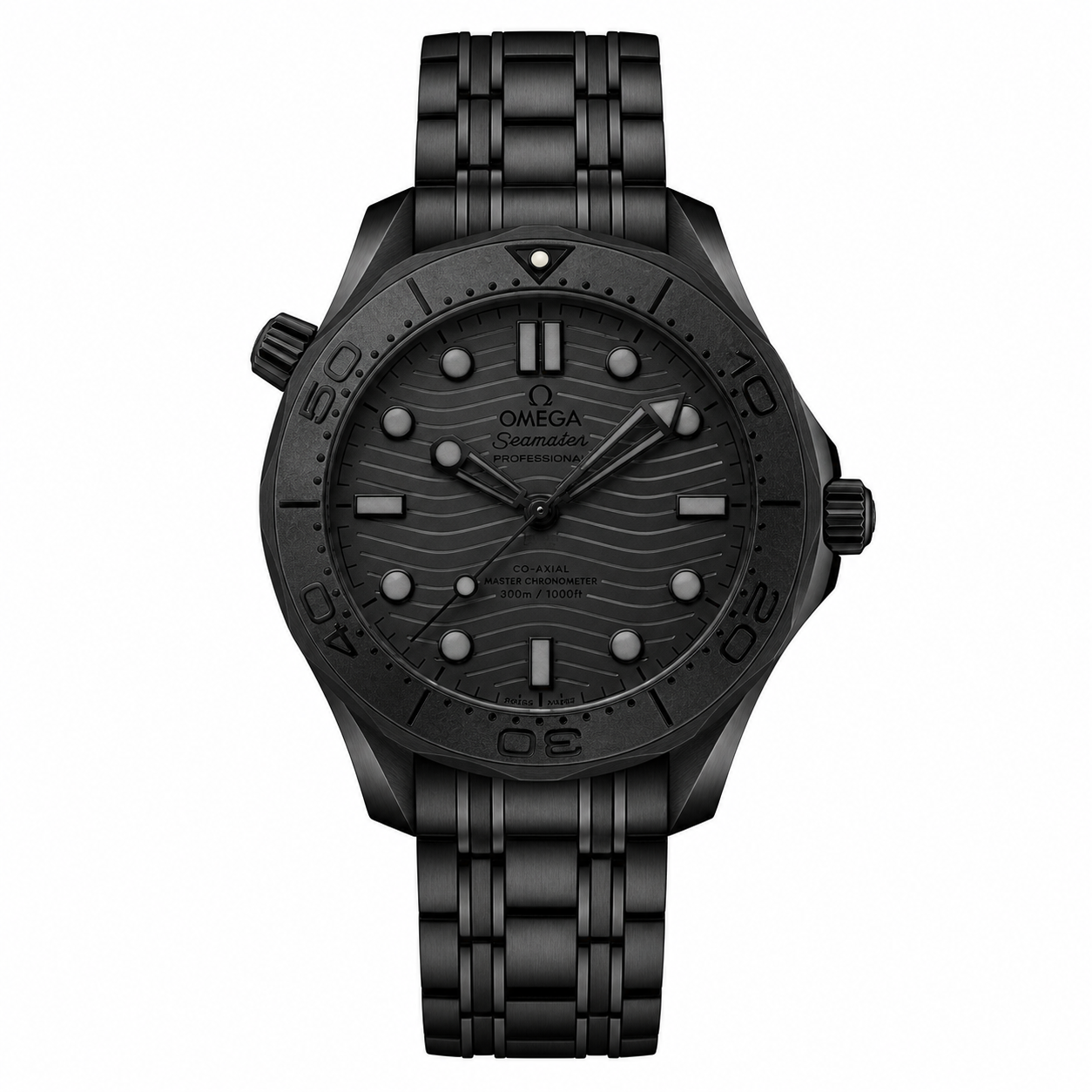 Omega Seamaster Diver 300M Black Black