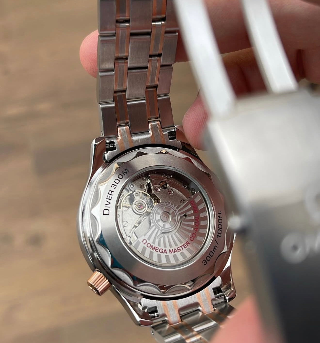 Omega Seamaster Diver 300M Two-Tone Sedna Gold