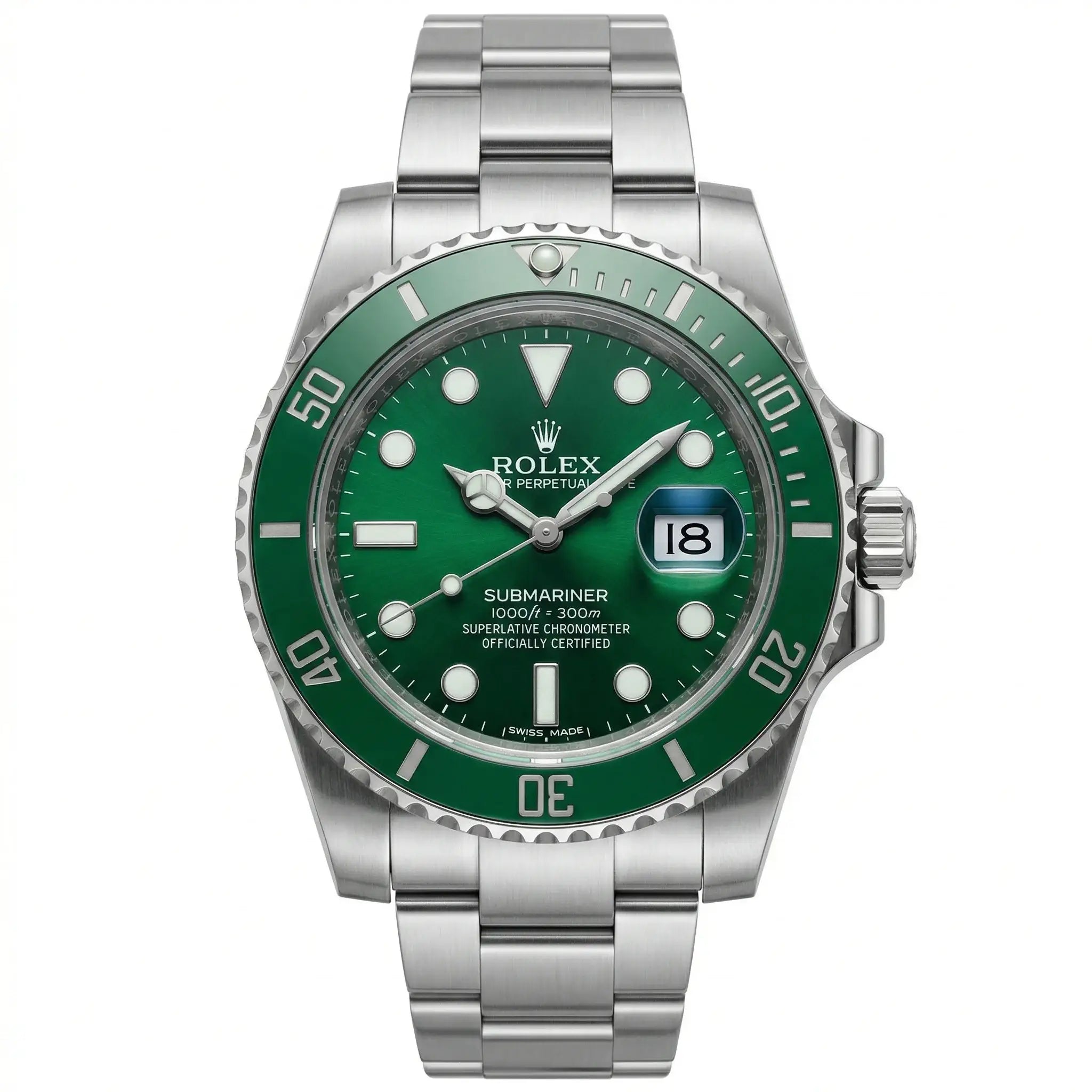 Rolex Submariner Date 116610LV “Hulk”