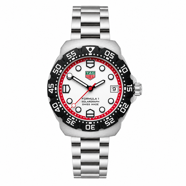 Tag Heuer Formula 1 Solargraph White WBP1111