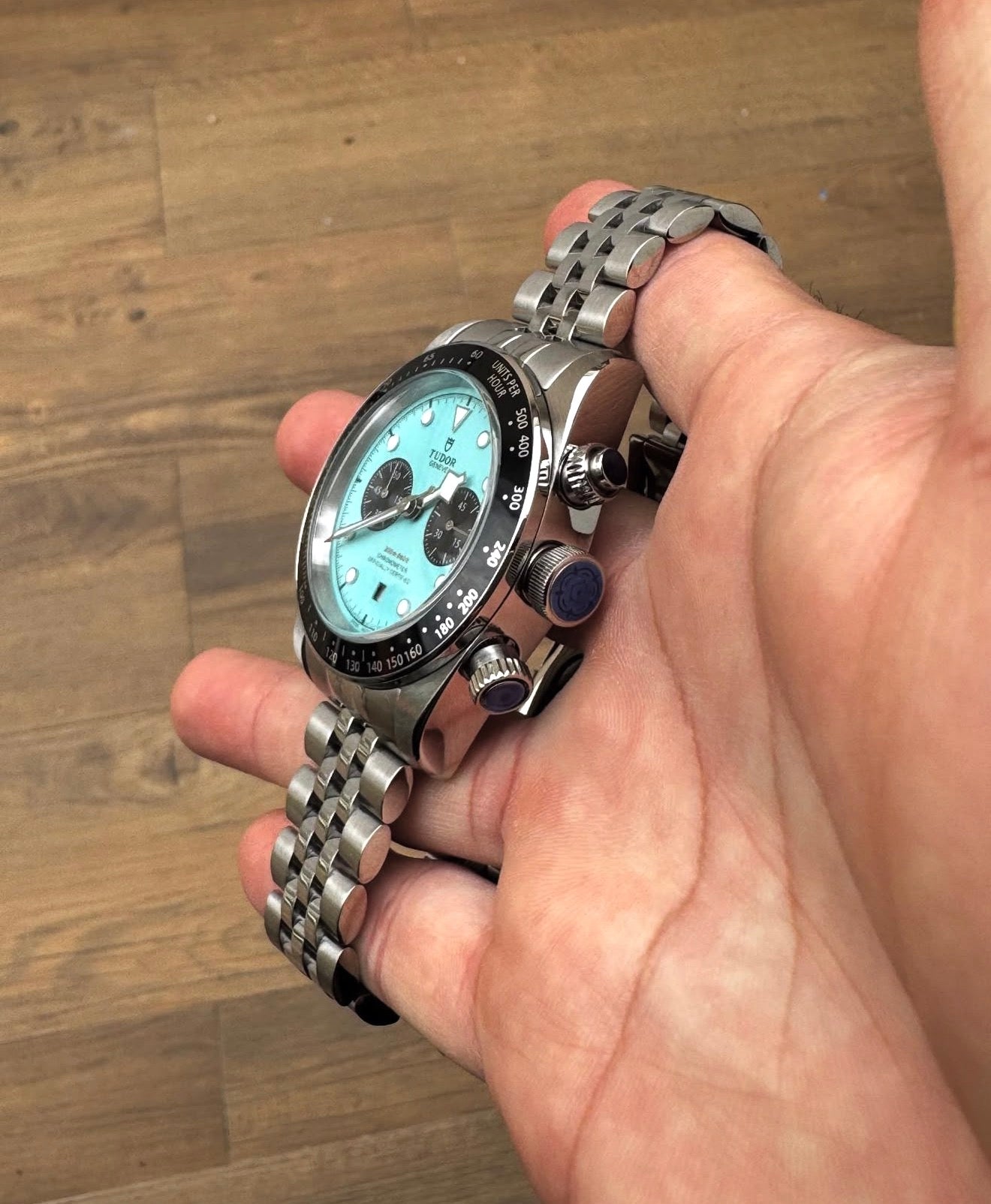 Tudor Black Bay Chrono Summer Blue